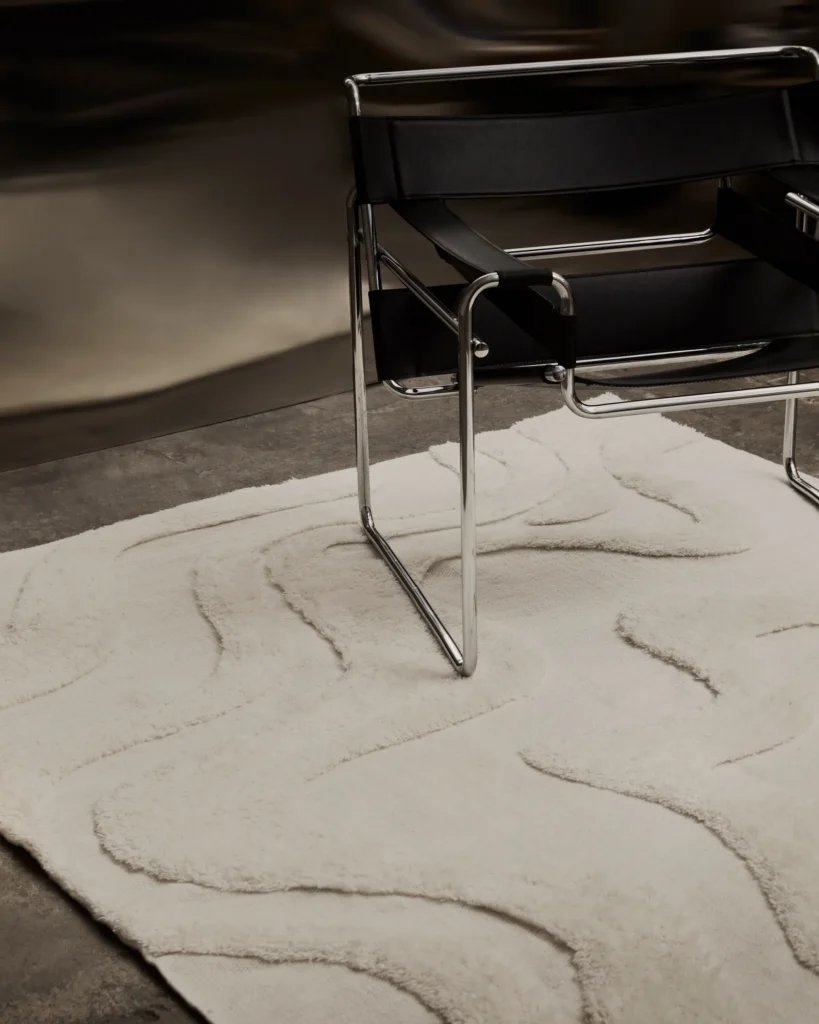 Scandinavian Wool rug from Tinted Objects